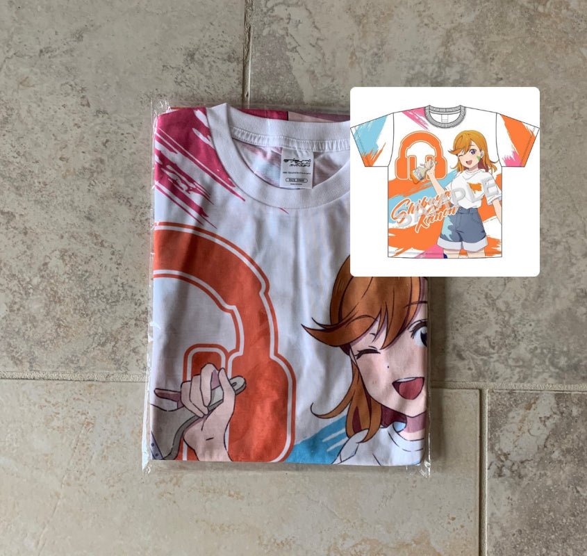 Kanon Shibuya Paint Full Graphic T-Shirt - HonokaSplits
