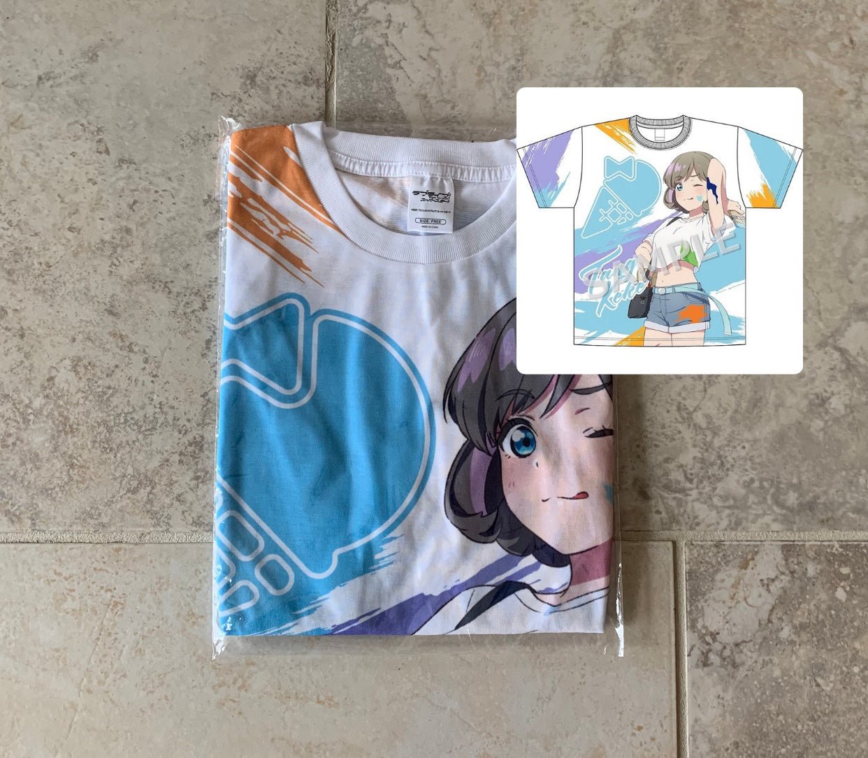 Keke Tang Paint Full Graphic T-Shirt - HonokaSplits