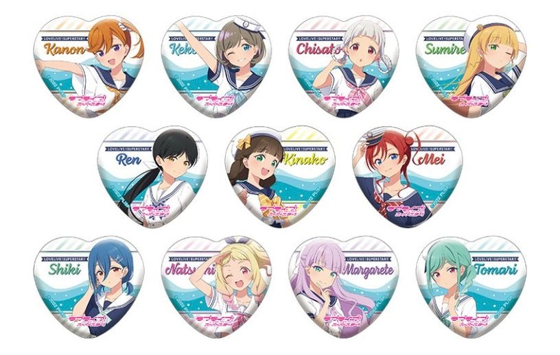 Love Live Liella Heart Pin - HonokaSplits