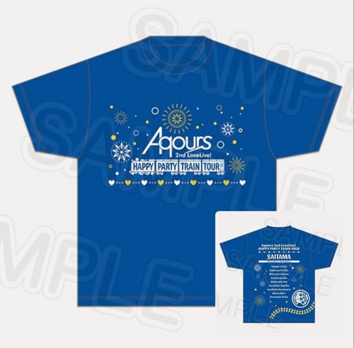 Love Live Sunshine Happy Party Train Shirt Saitama - HonokaSplits