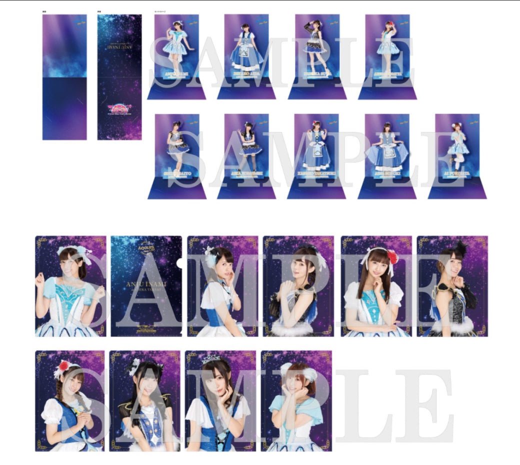 Love Live Sunshine Over the Rainbow Mini File and Popup Seiyuu Stand - HonokaSplits