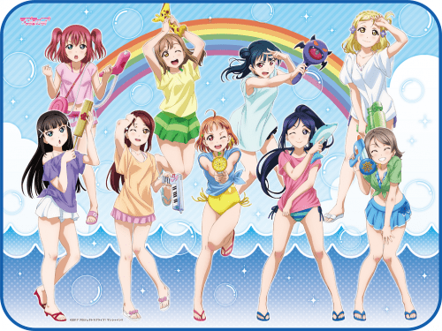 Love Live Sunshine Swimsuit Blanket - HonokaSplits