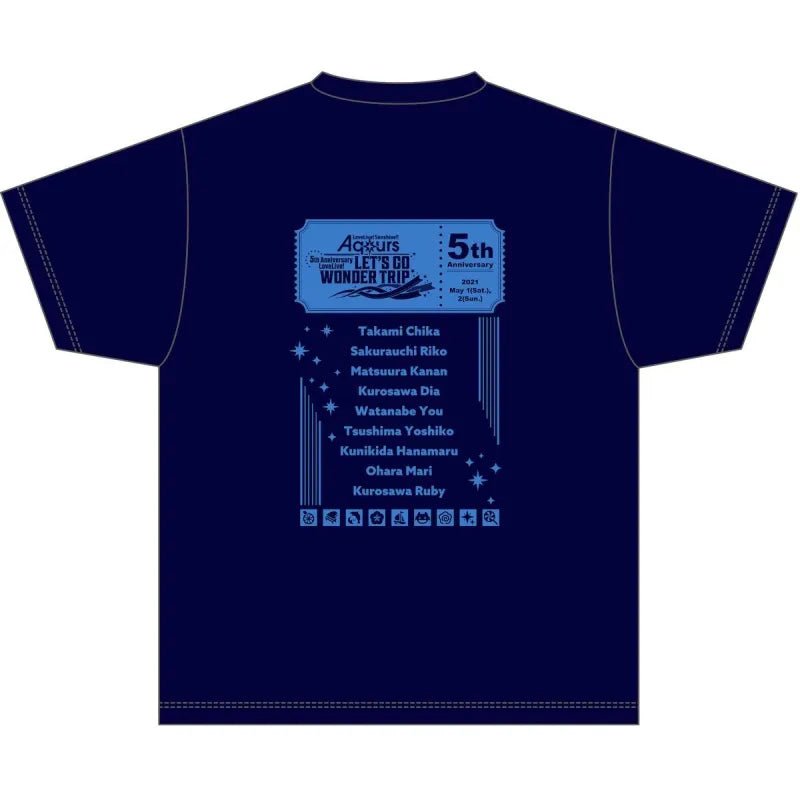 Love Live Sunshine Wonder Trip Shirt - HonokaSplits