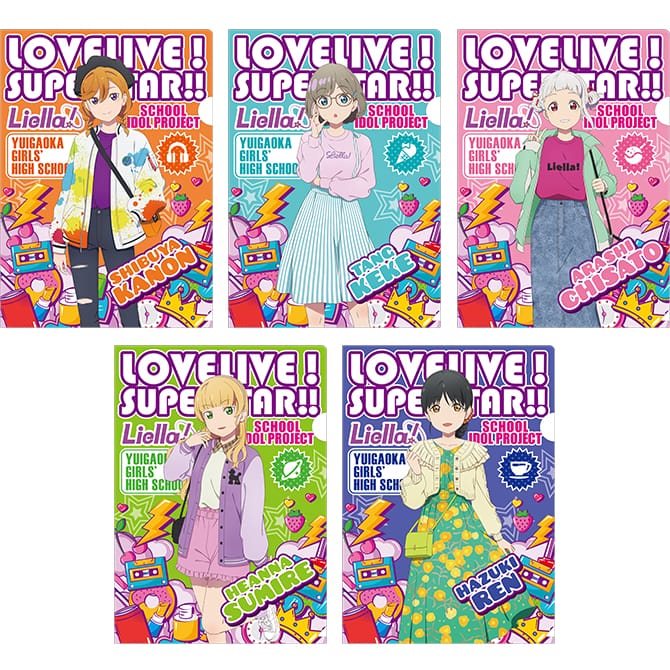 Love Live Superstar x Village Vanguard Clear File - HonokaSplits