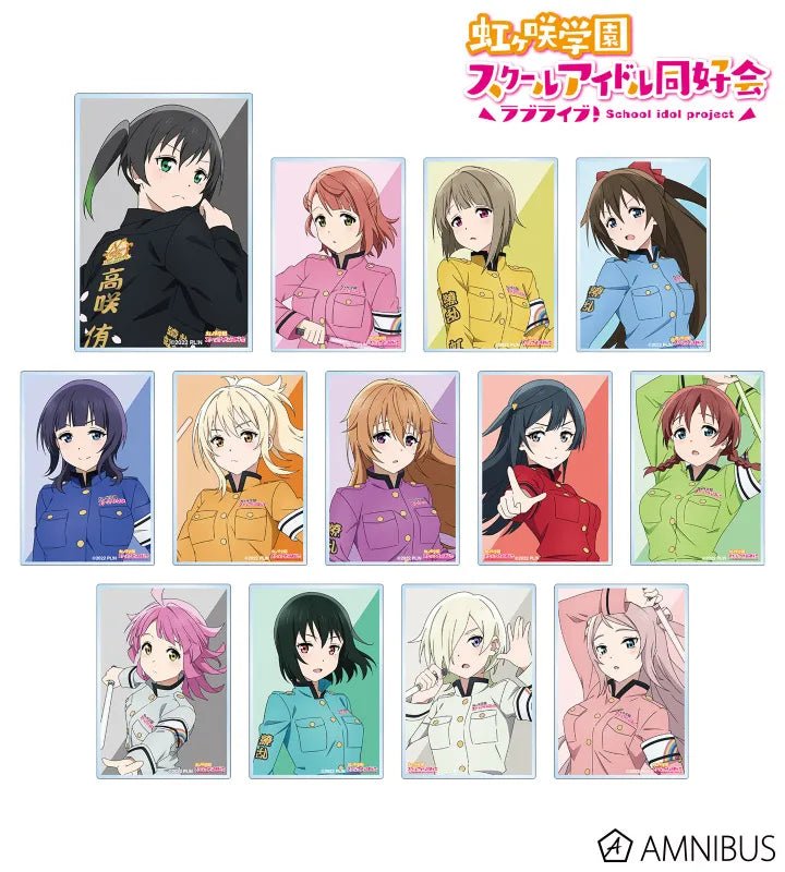 (PREORDER) Love Live Nijigasaki Acrylic Card - HonokaSplits