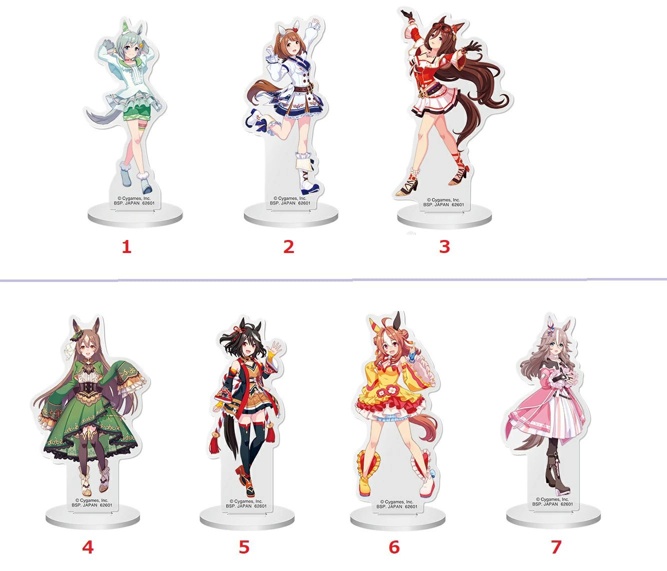 (PREORDER) Umamusume Ichiban Kuji Stand - HonokaSplits