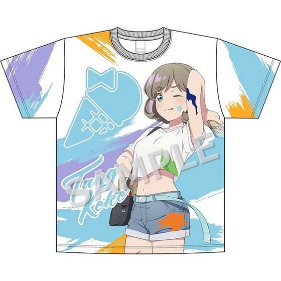 Keke Tang Paint Full Graphic T-Shirt - HonokaSplits