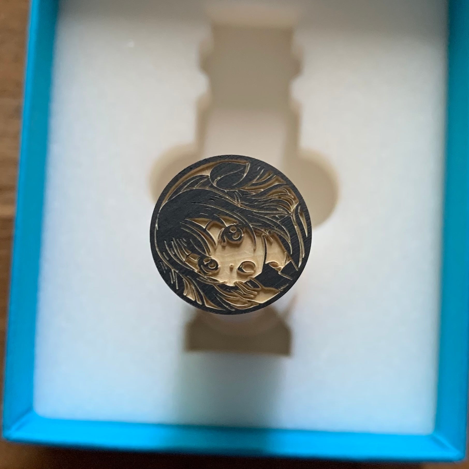 Love Live Limited Custom Ruby Kurosawa Wooden Engraved Stamp - HonokaSplits