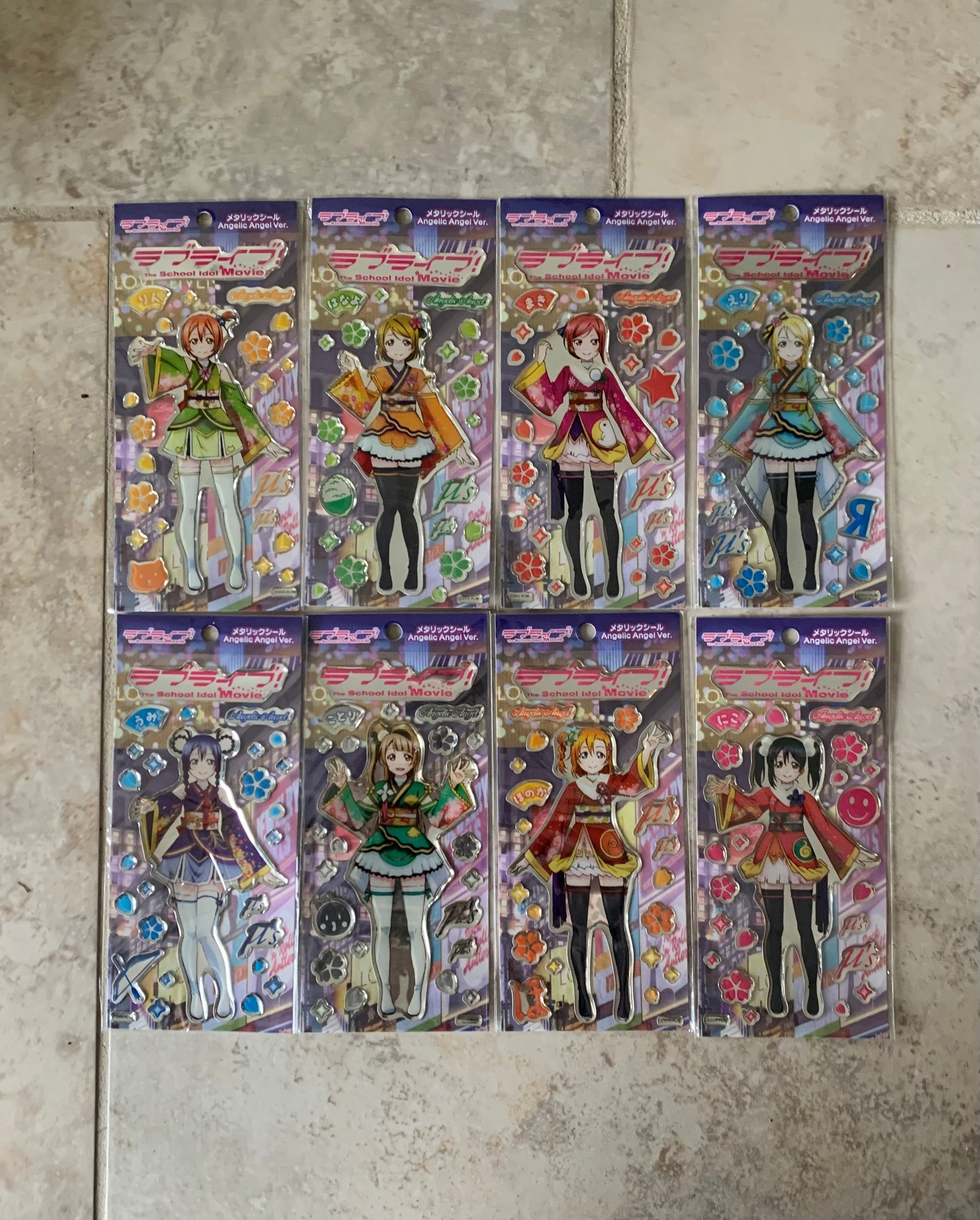 Love Live Muse Angelic Angel Stickers - HonokaSplits