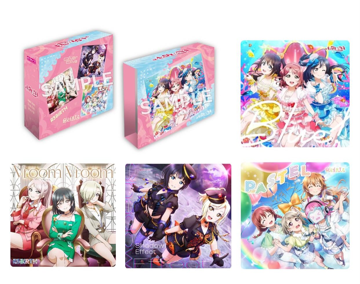 Love Live Nijigasaki Box Set CD Collection USED - HonokaSplits