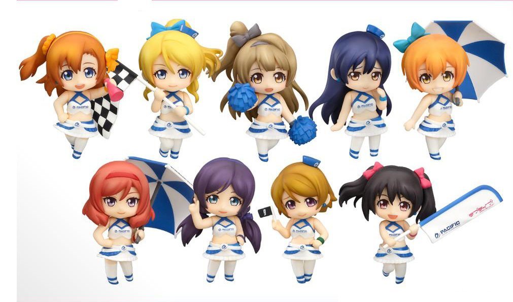 Love Live School Idol Project Pacific Racing Nendoroid Petite - HonokaSplits