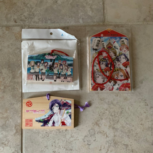 Love Live Shrine Wooden Plates - HonokaSplits