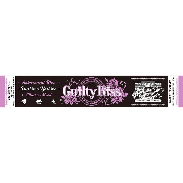 Love Live Sunshine Guilty Kiss Unit Live Adventure 2020 Towel - HonokaSplits