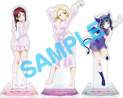 Love Live Sunshine Pajama Acrylic Stand - Guilty Kiss Ver - HonokaSplits