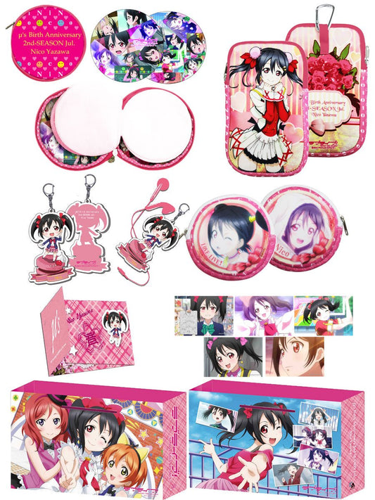 (PREORDER) Love Live Nico Yazawa Birthday Set - HonokaSplits