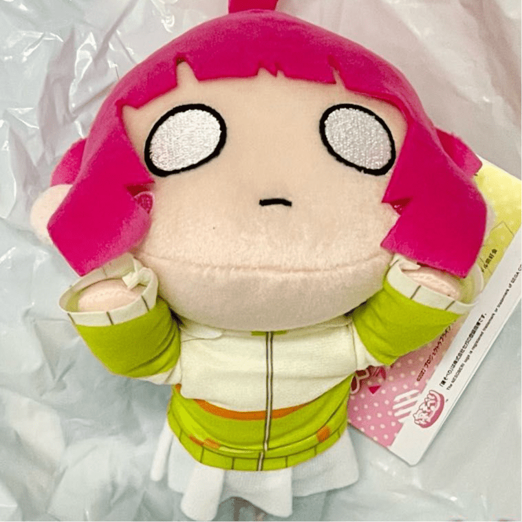 (PREORDER) Love Live Rina Tennoji Jersey NNN Nesoberi Keychain - HonokaSplits