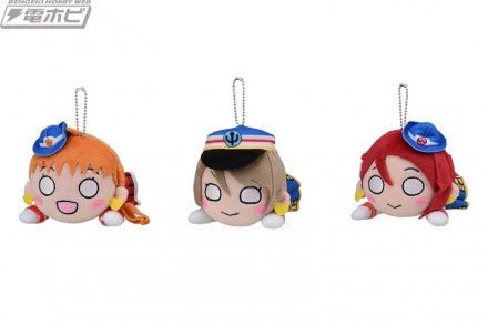 (PREORDER) Love Live Sunshine Happy Party Train NNN Keychain Nesoberi 2nd years - HonokaSplits