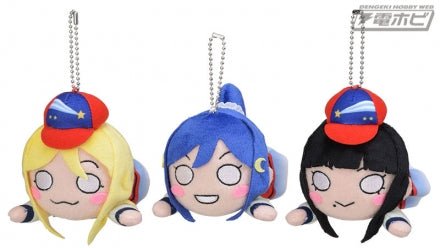 (PREORDER) Love Live Sunshine School Idol Movie KCM Nesoberi Keychain 3rd years - HonokaSplits